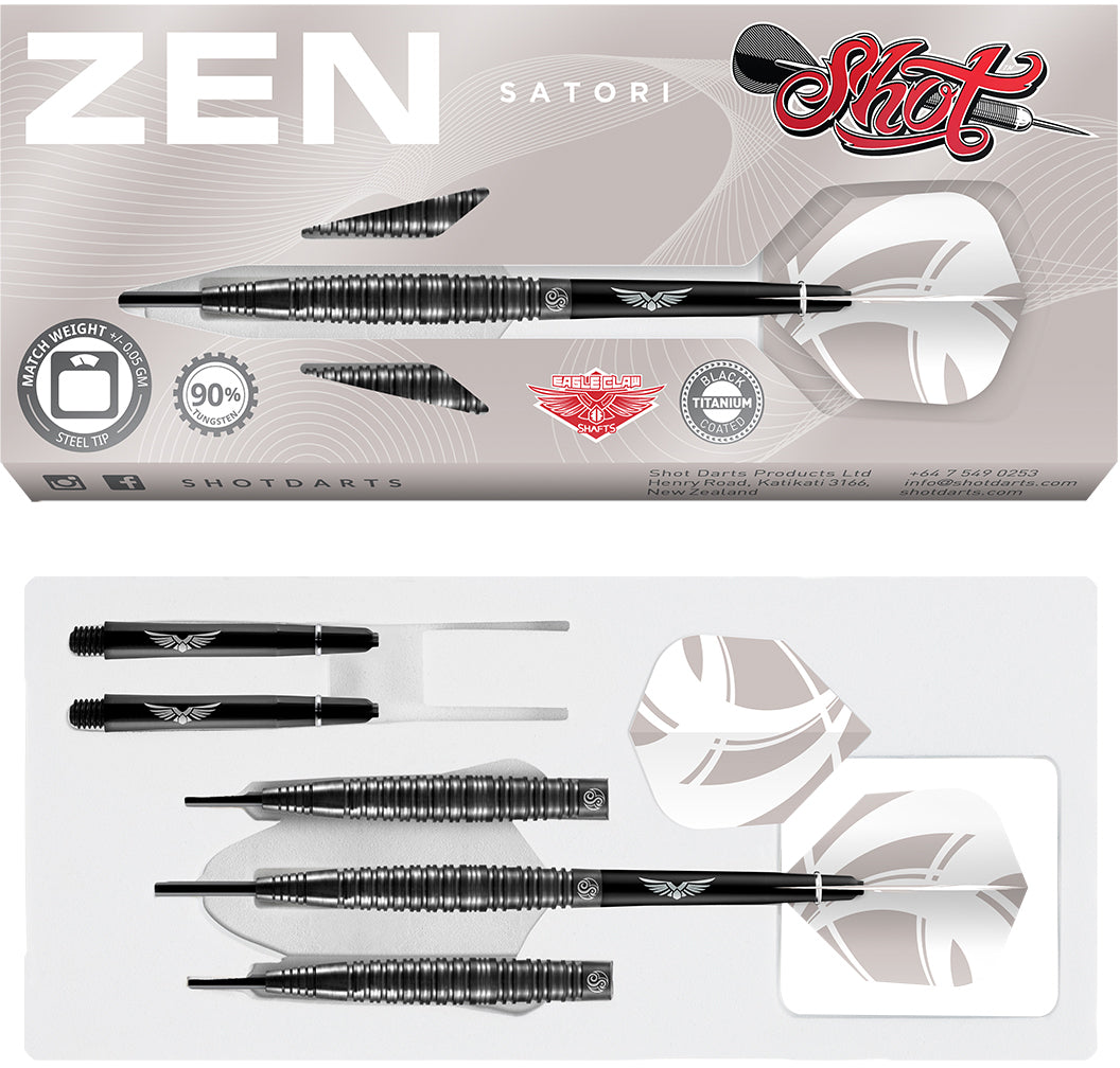  Shot Zen Satori 90% Tungsten Steeldarts