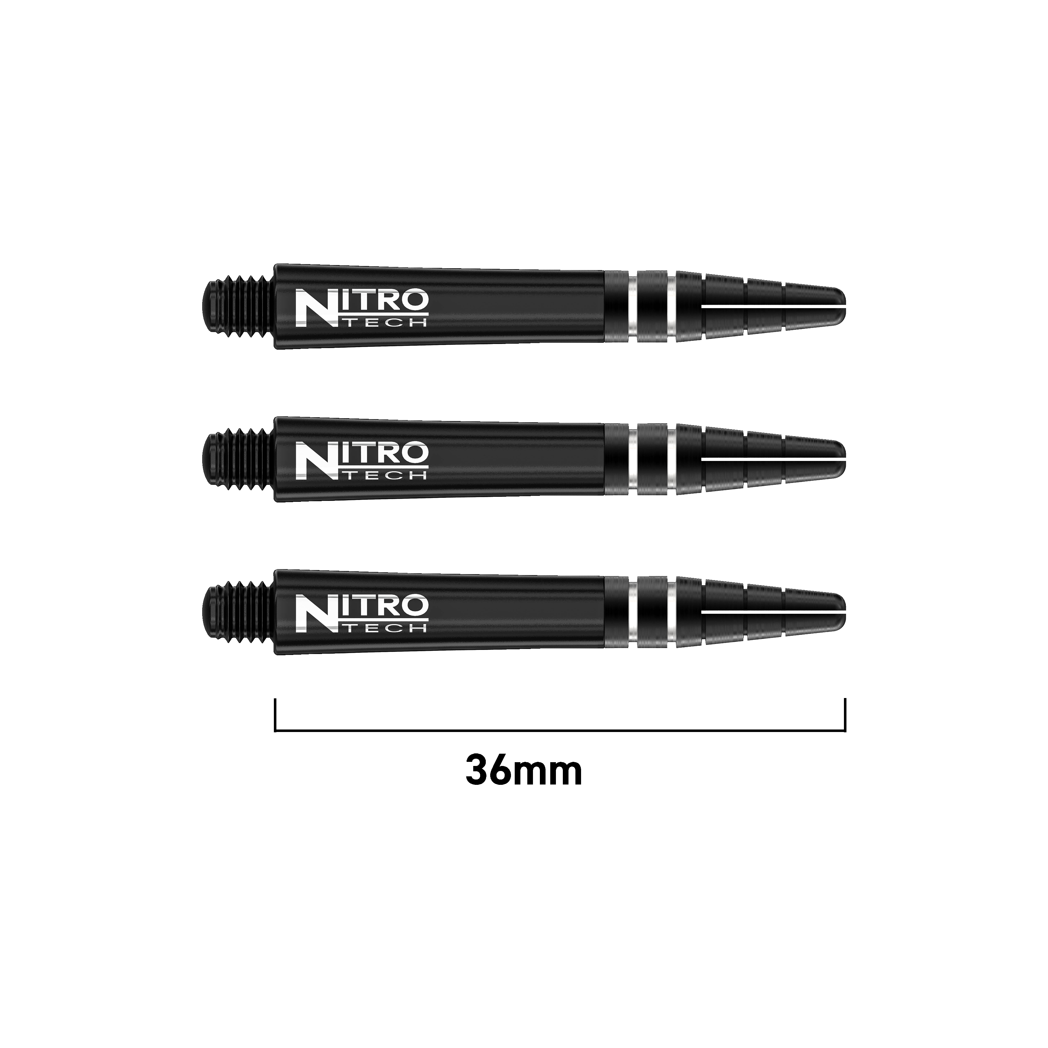  RedDragon Nitrotech Shafts - Schwarz