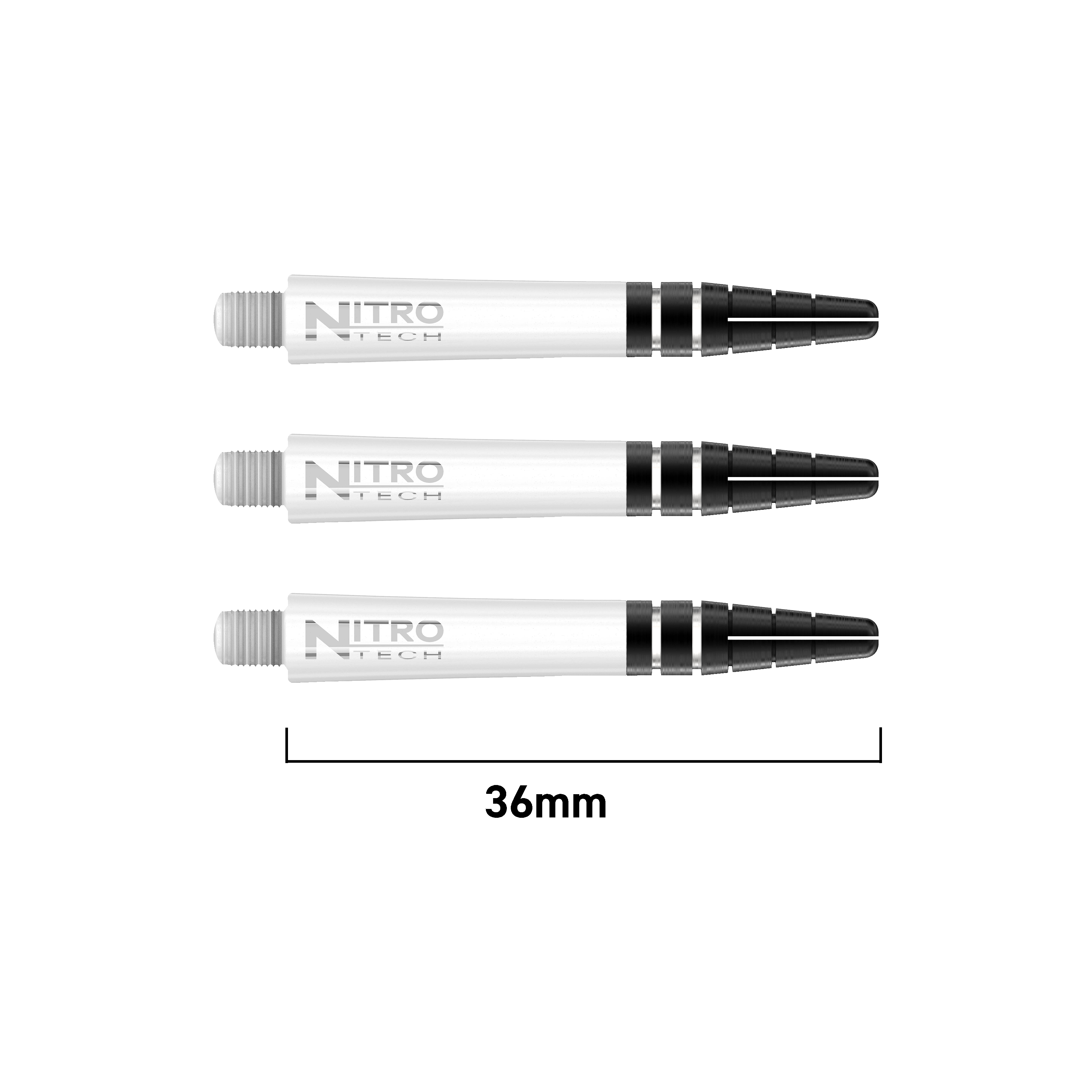  RedDragon Nitrotech Shafts - Weiß