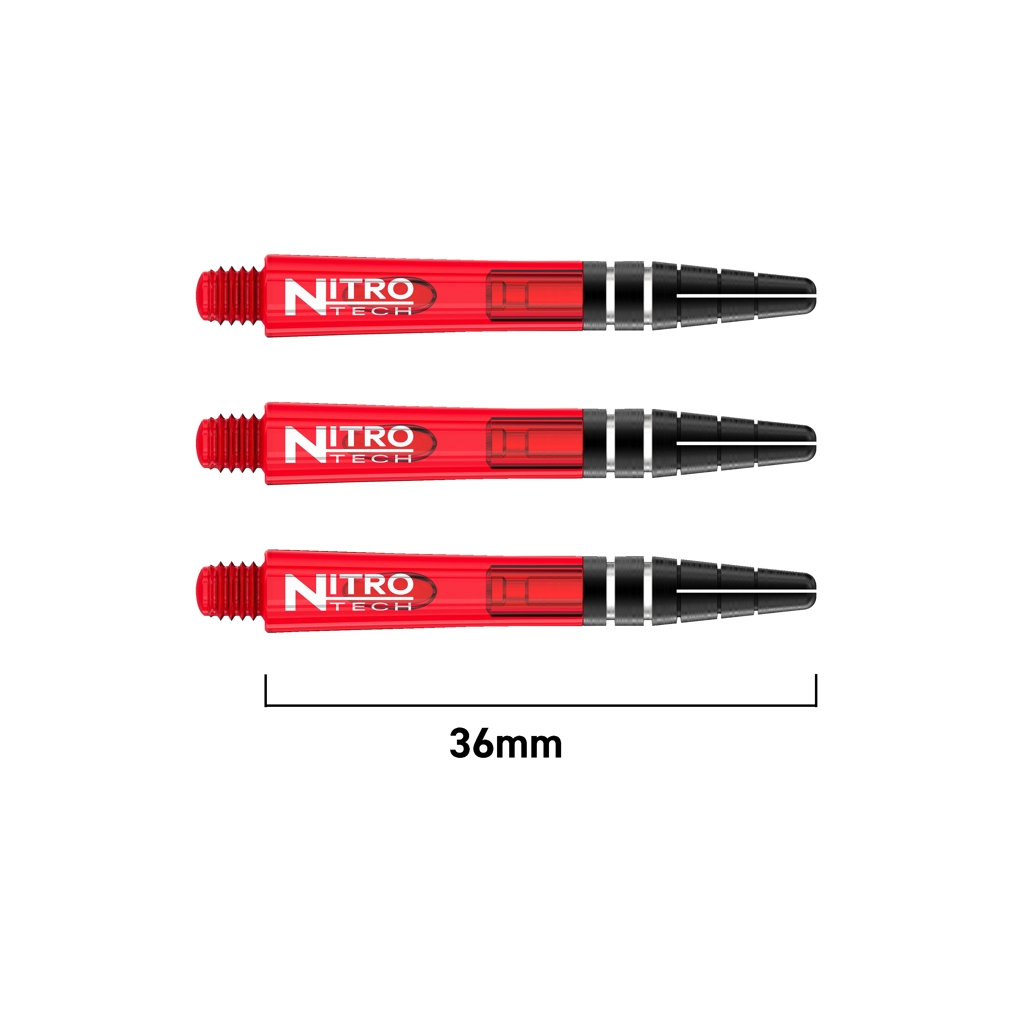  RedDragon Nitrotech Shafts - Rot