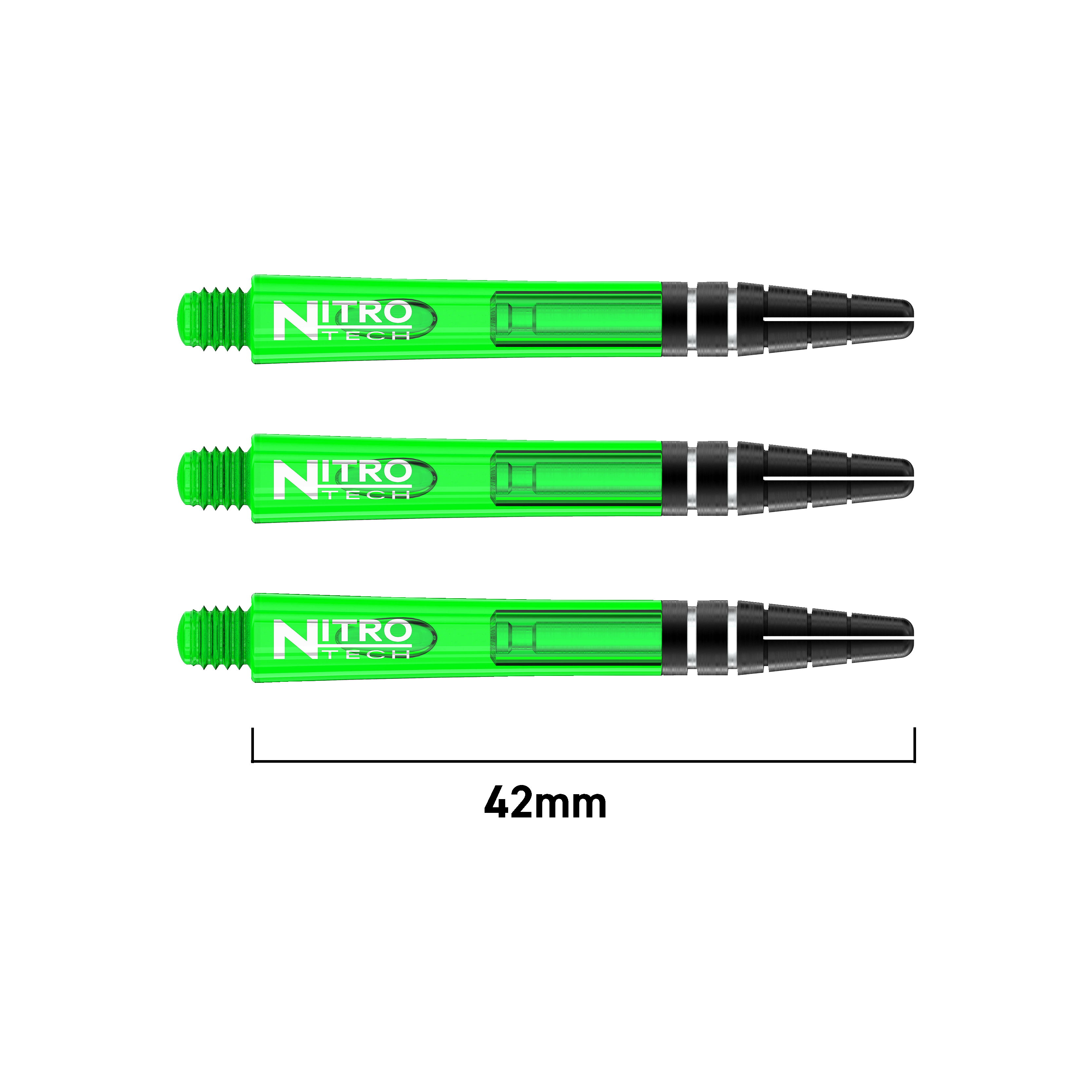  RedDragon Nitrotech Shafts - Grün