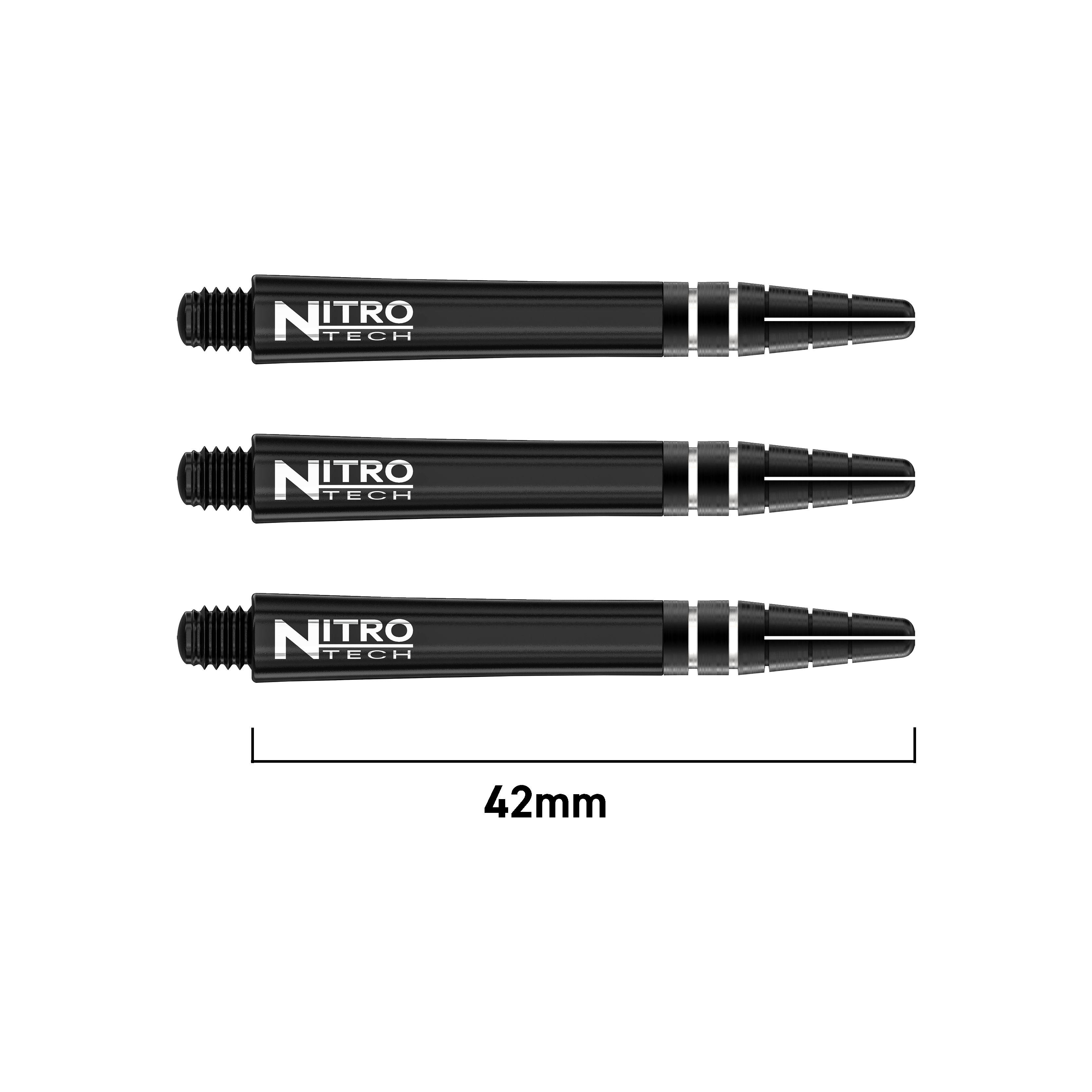  RedDragon Nitrotech Shafts - Schwarz