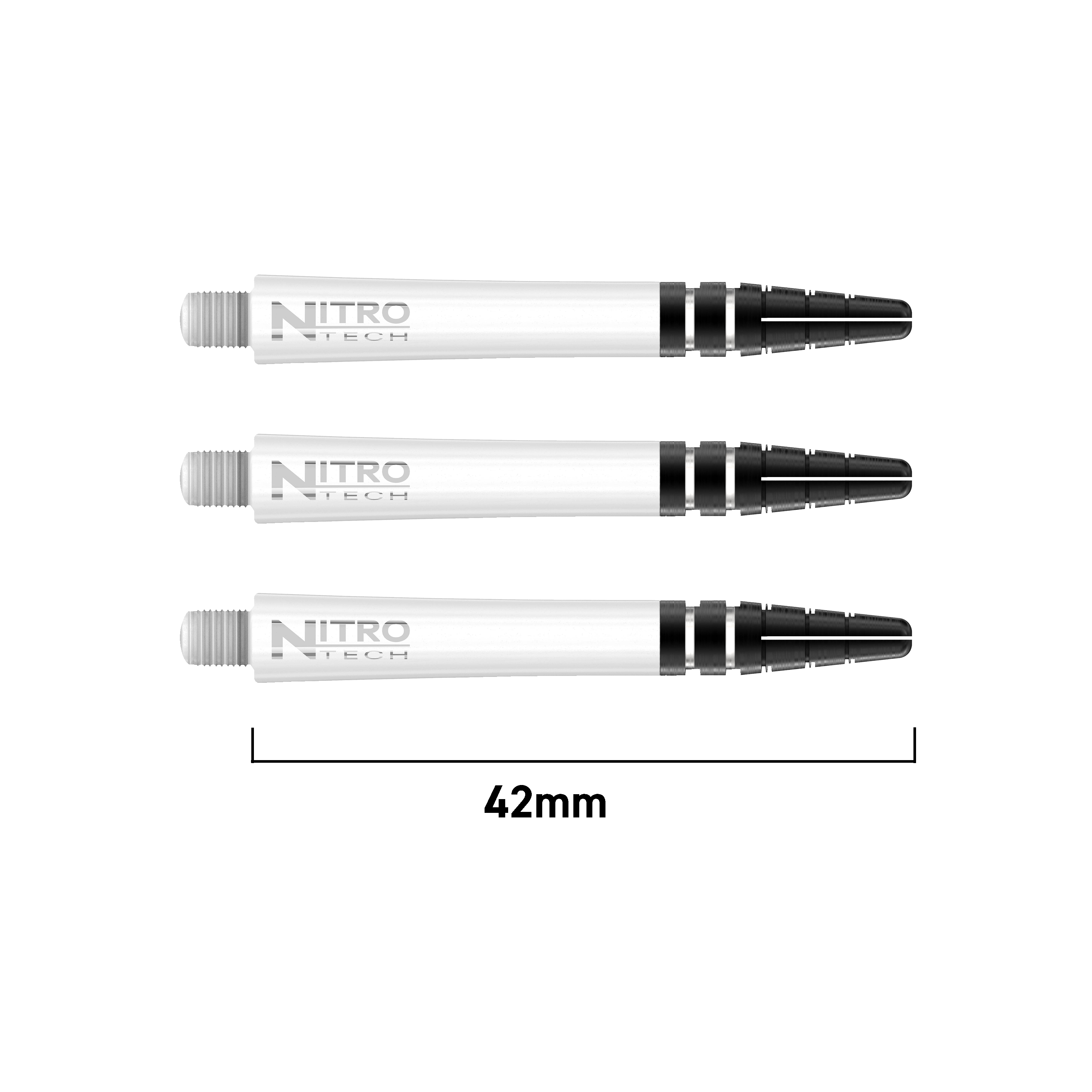  RedDragon Nitrotech Shafts - Weiß