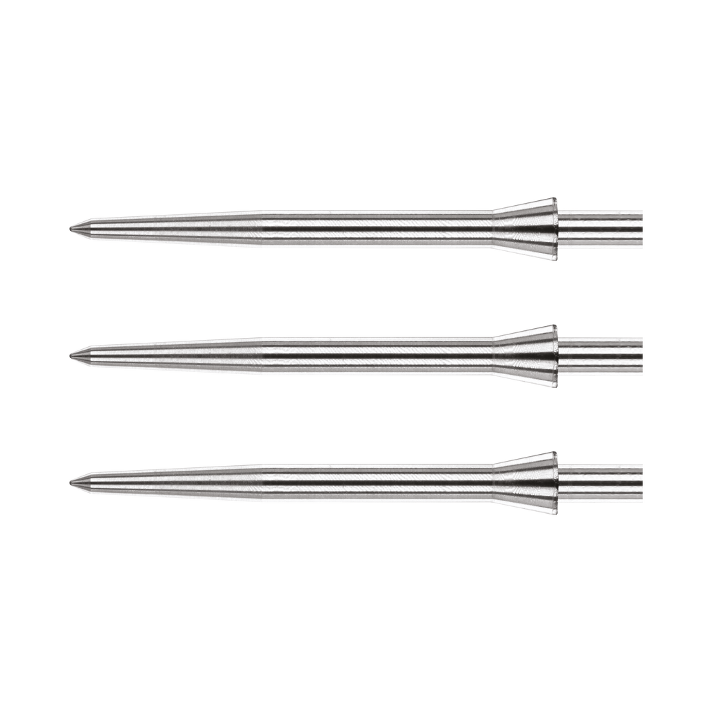  RedDragon Raptor Plain Points - Silber - 28 Mm