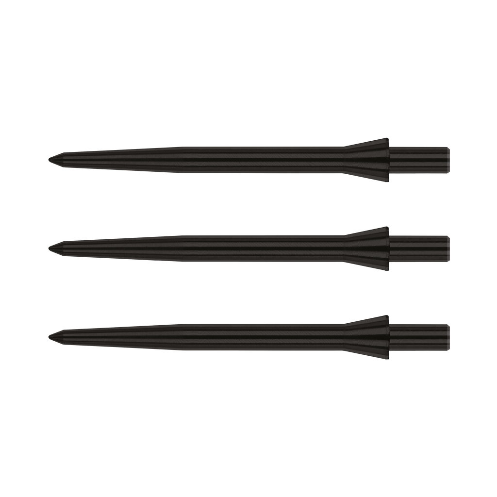  RedDragon Raptor Plain Points - Schwarz - 28 Mm