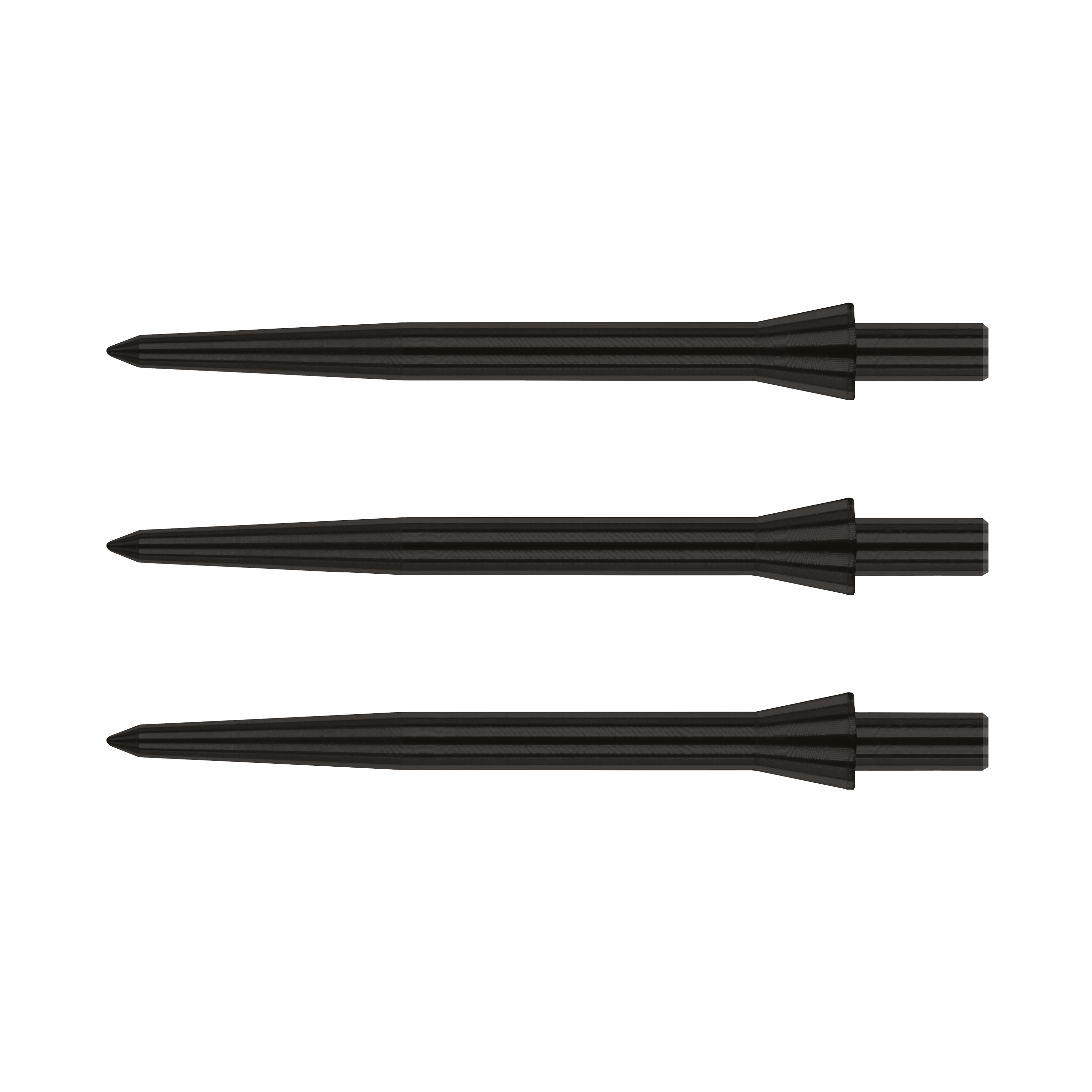  RedDragon Raptor Plain Points - Schwarz - 28 Mm