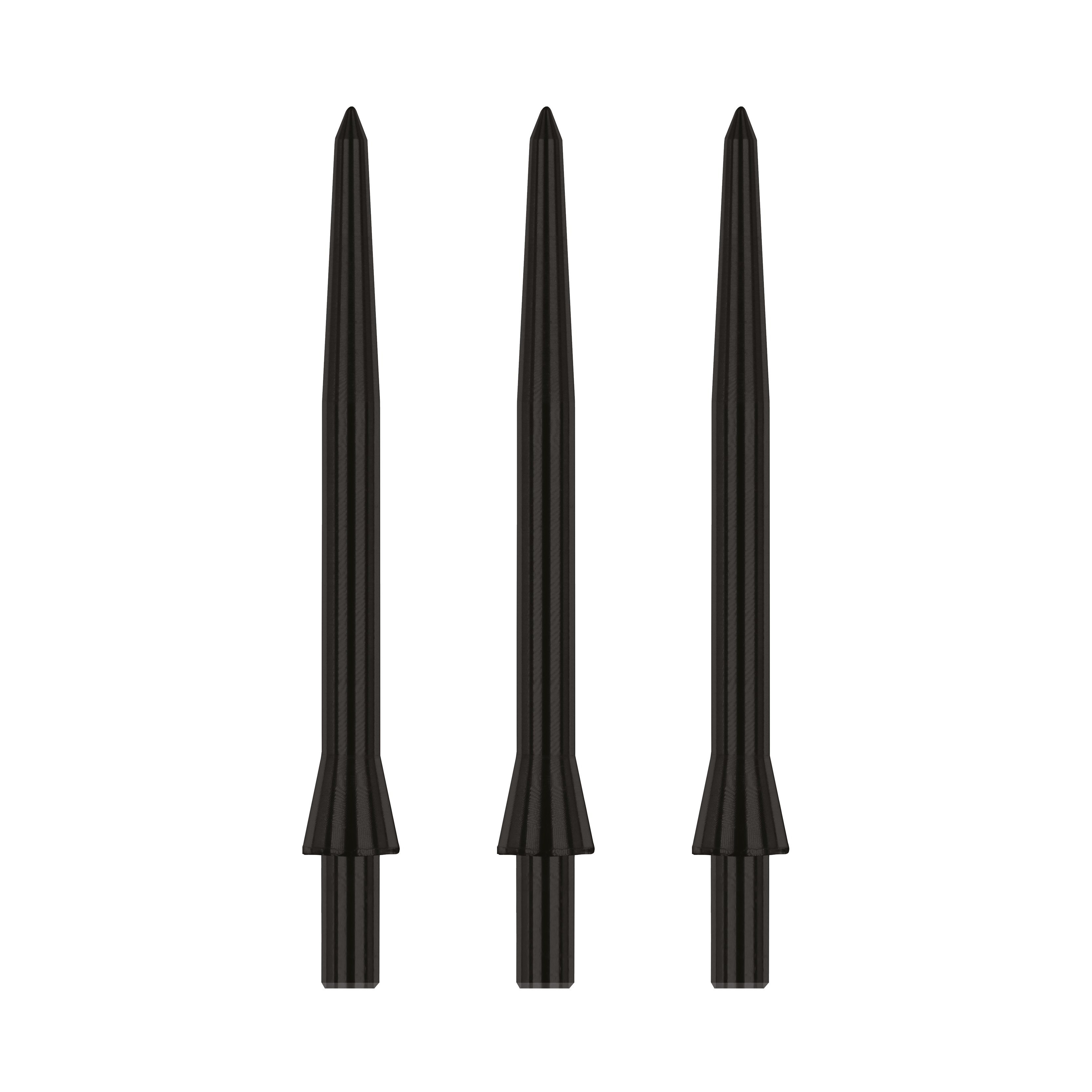  RedDragon Raptor Plain Points - Schwarz - 28 Mm