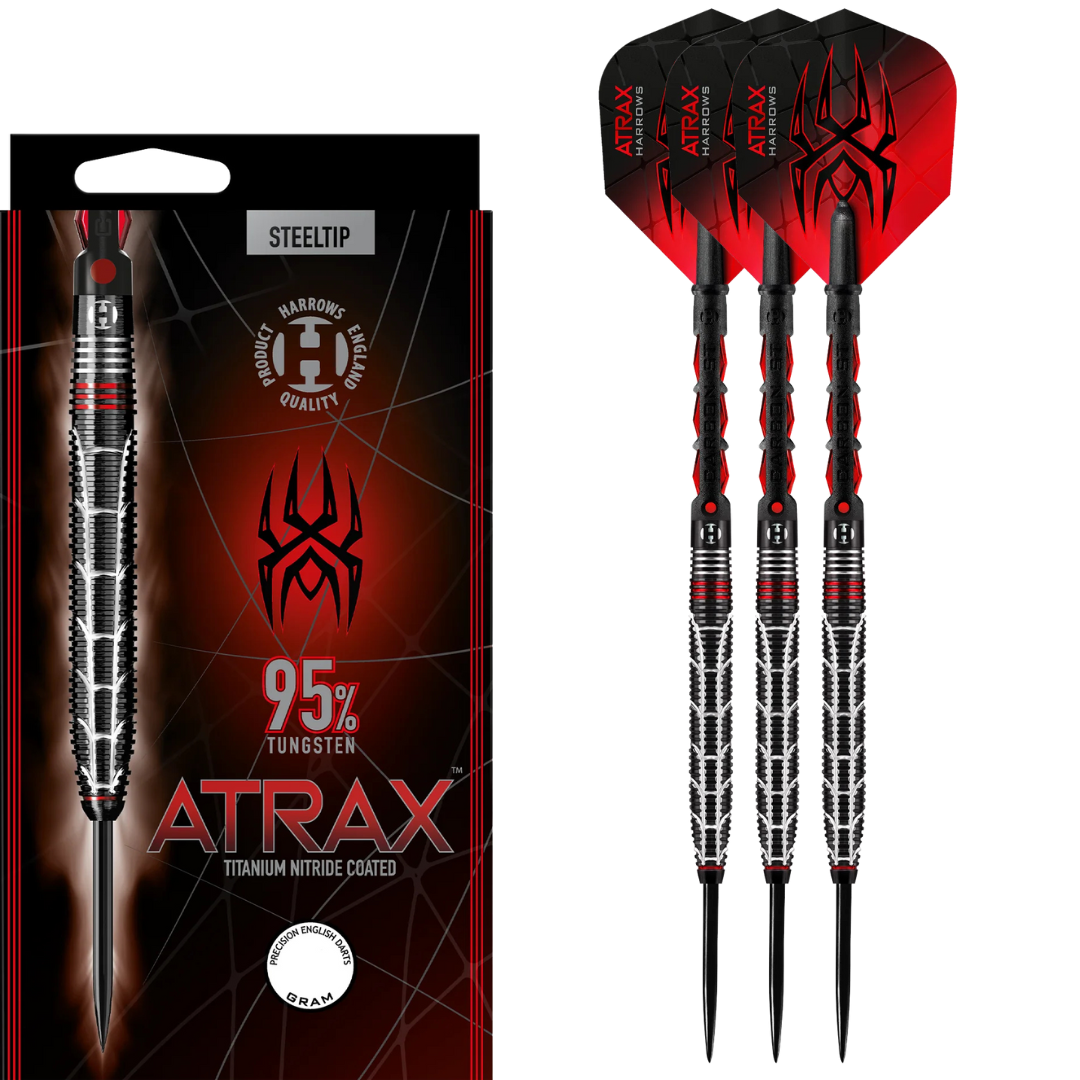  Harrows Atrax 95% Tungsten Steeldarts