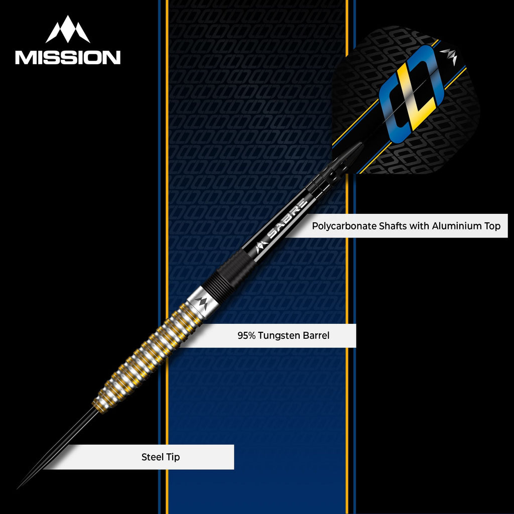  Mission Oskar Lukasiak 95% Tungsten Steeldarts