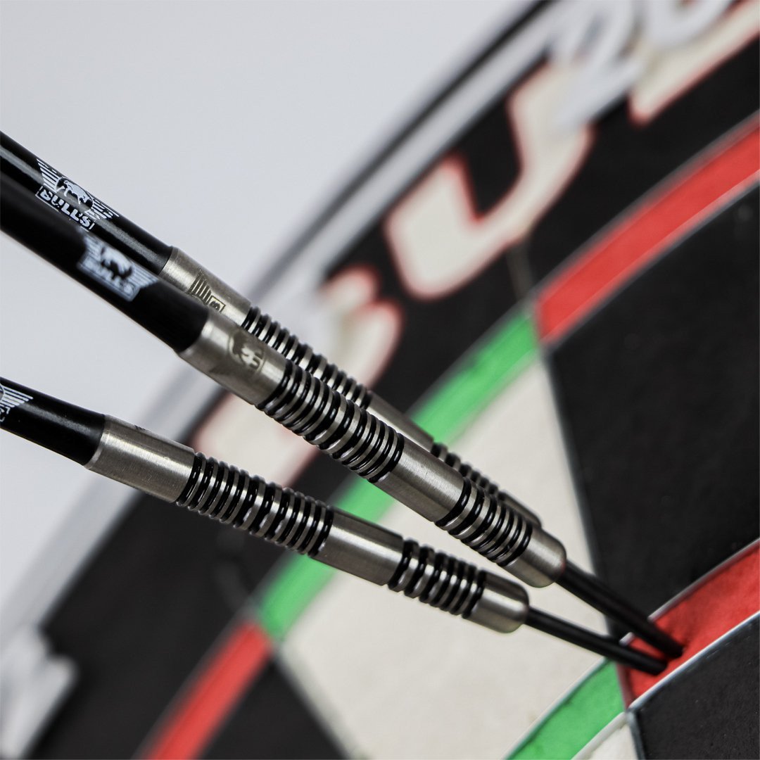  Bull's NL Lightning White 90% Tungsten Steeldarts