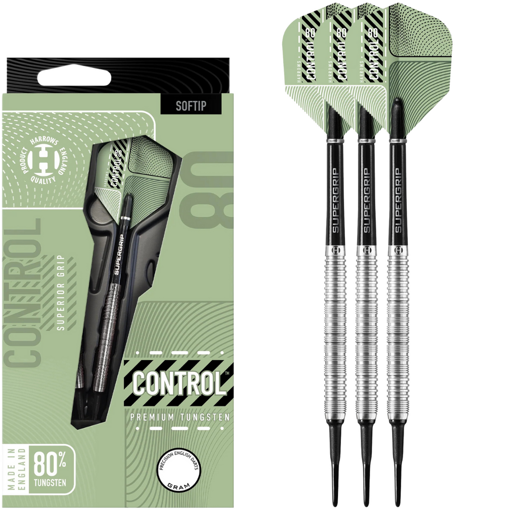  Harrows Control Parallel 80% Tungsten Softdarts