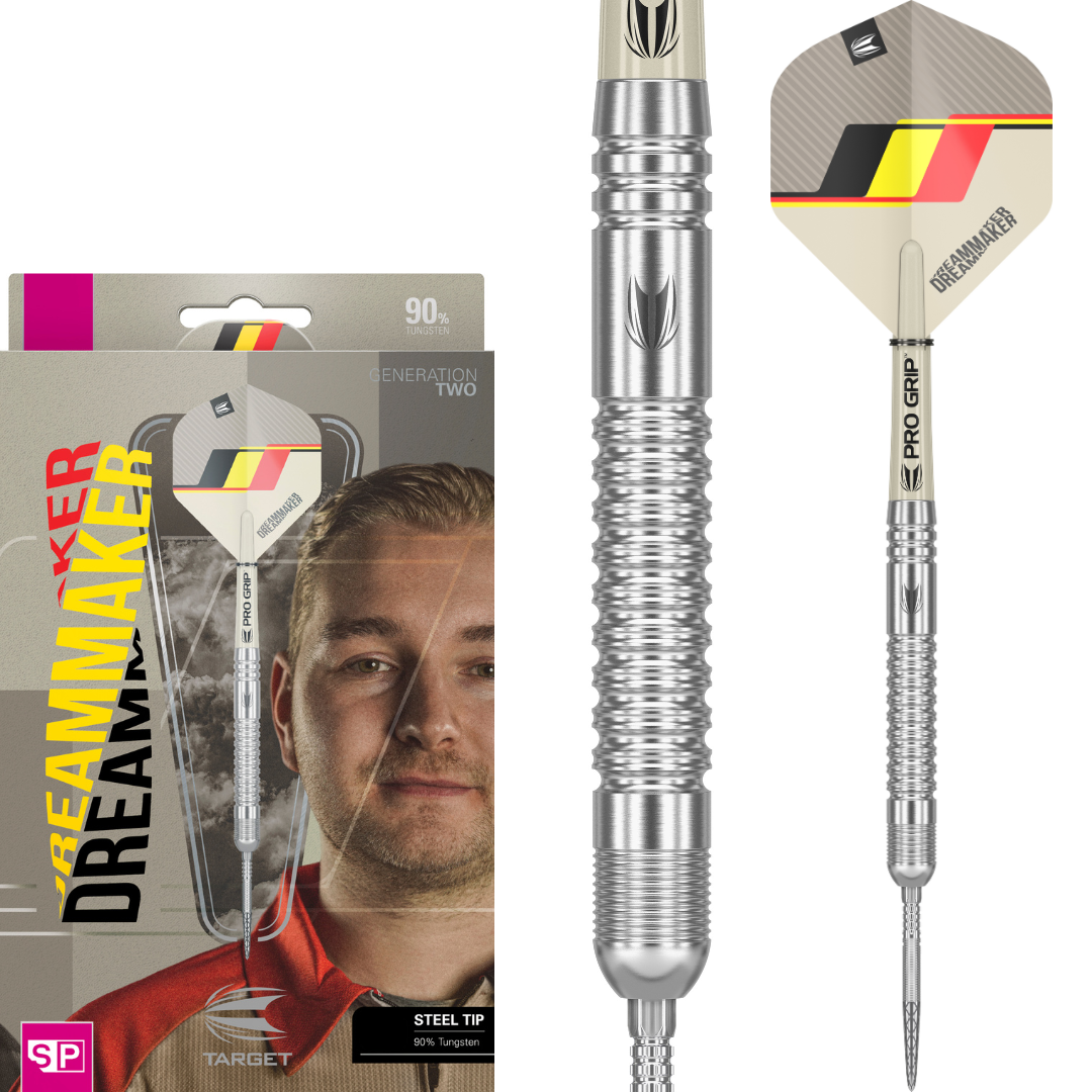  Target Dimitri Van Den Bergh G2 90% Tungsten Swiss Point Steeldarts