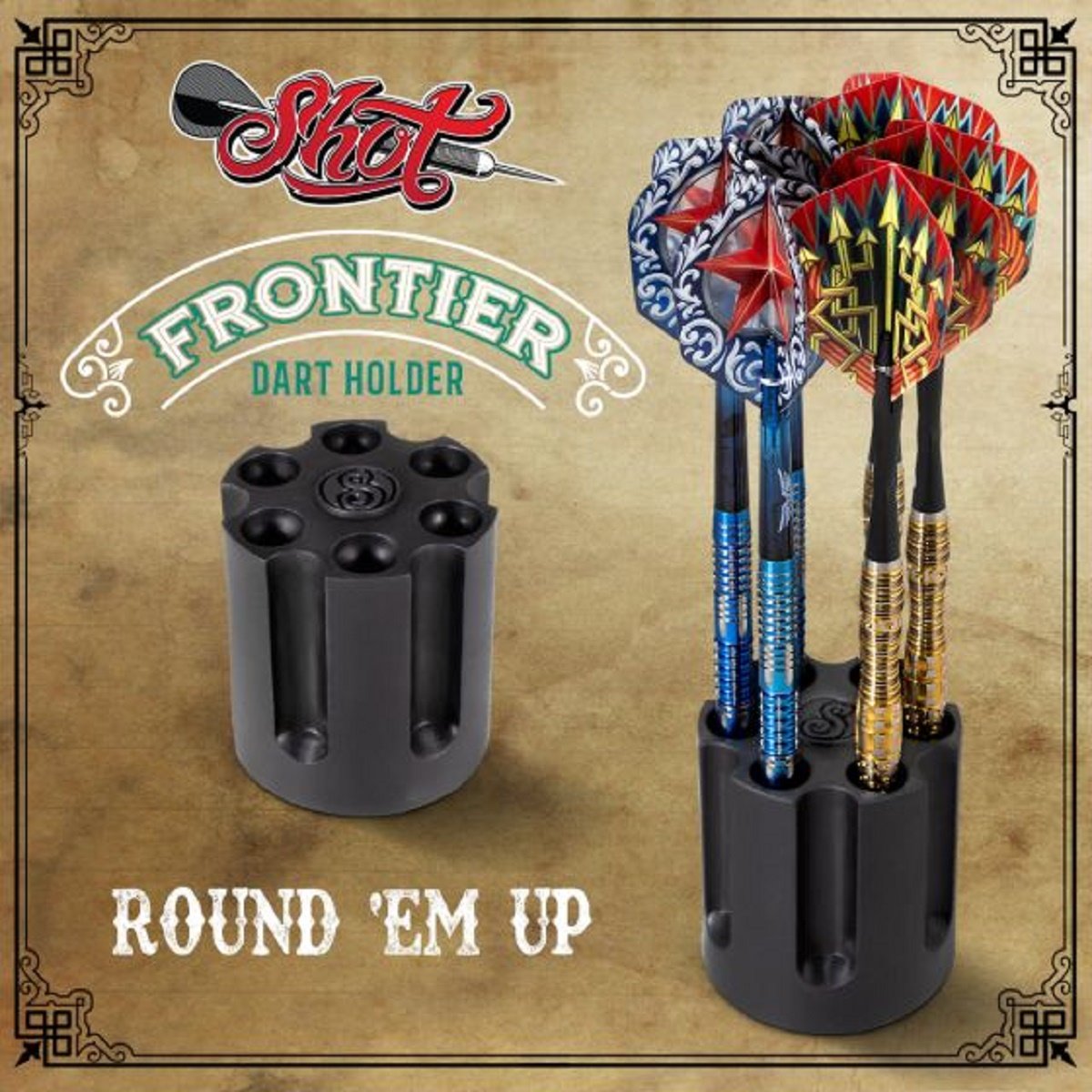  Shot Frontier Dartständer