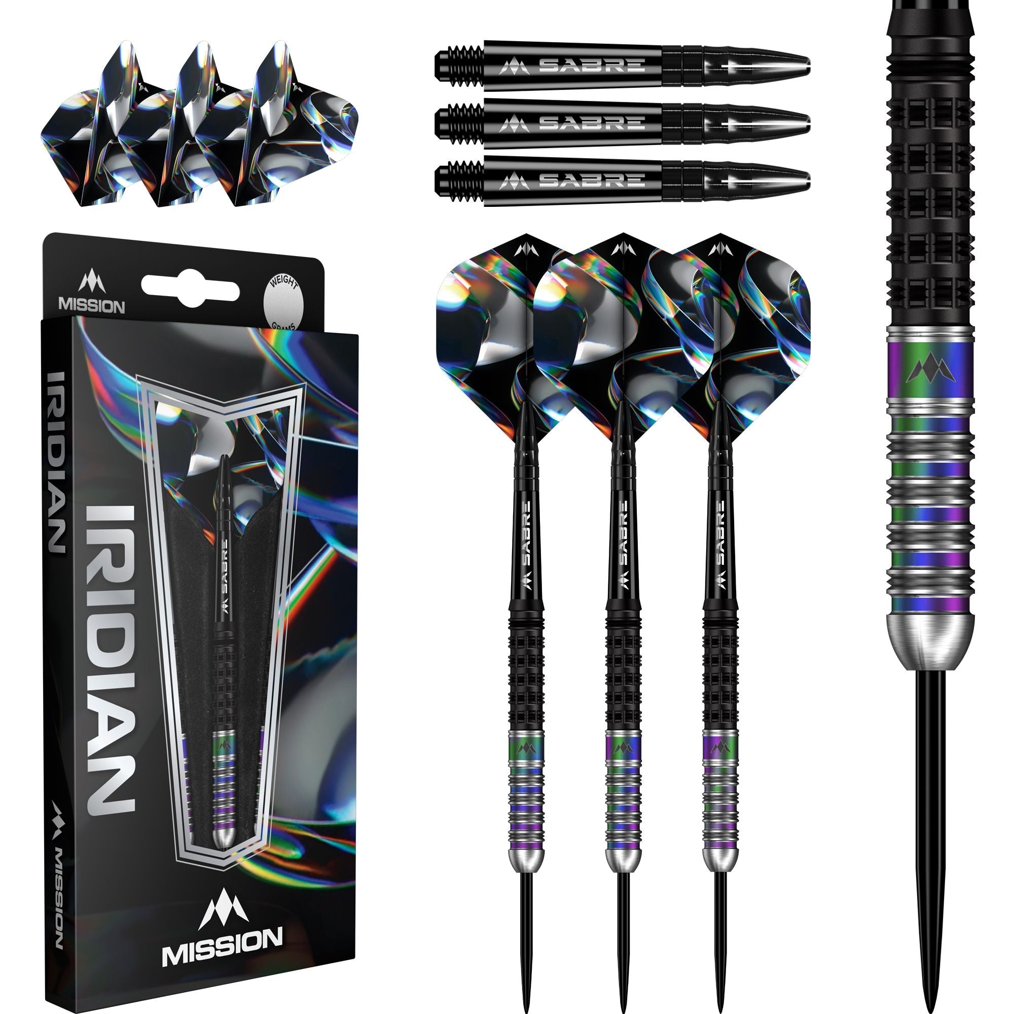  Mission Iridian 90% Tungsten Steeldarts