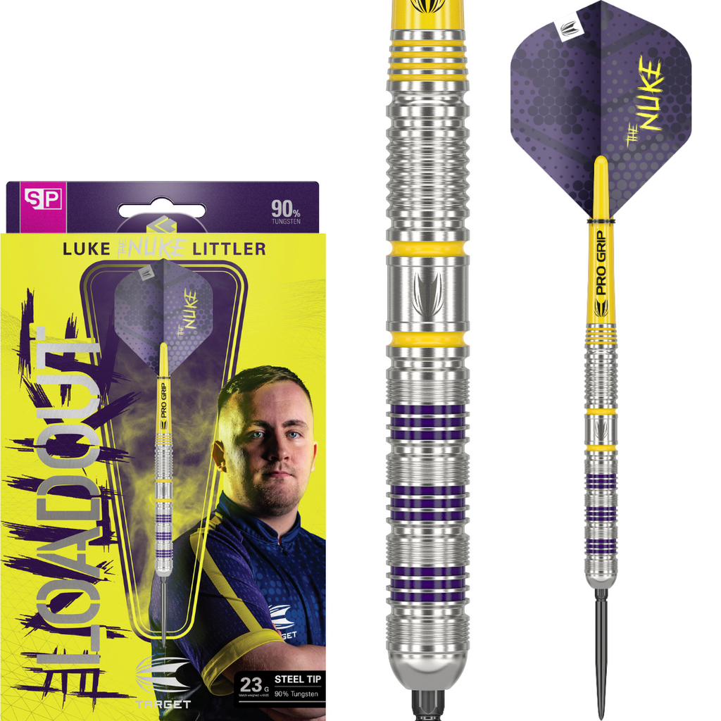  Target Luke Littler Loadout 90% Tungsten Swiss Point Steeldarts