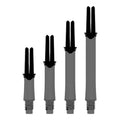  L-Style Locked Straight Shafts - Schwarz Klar