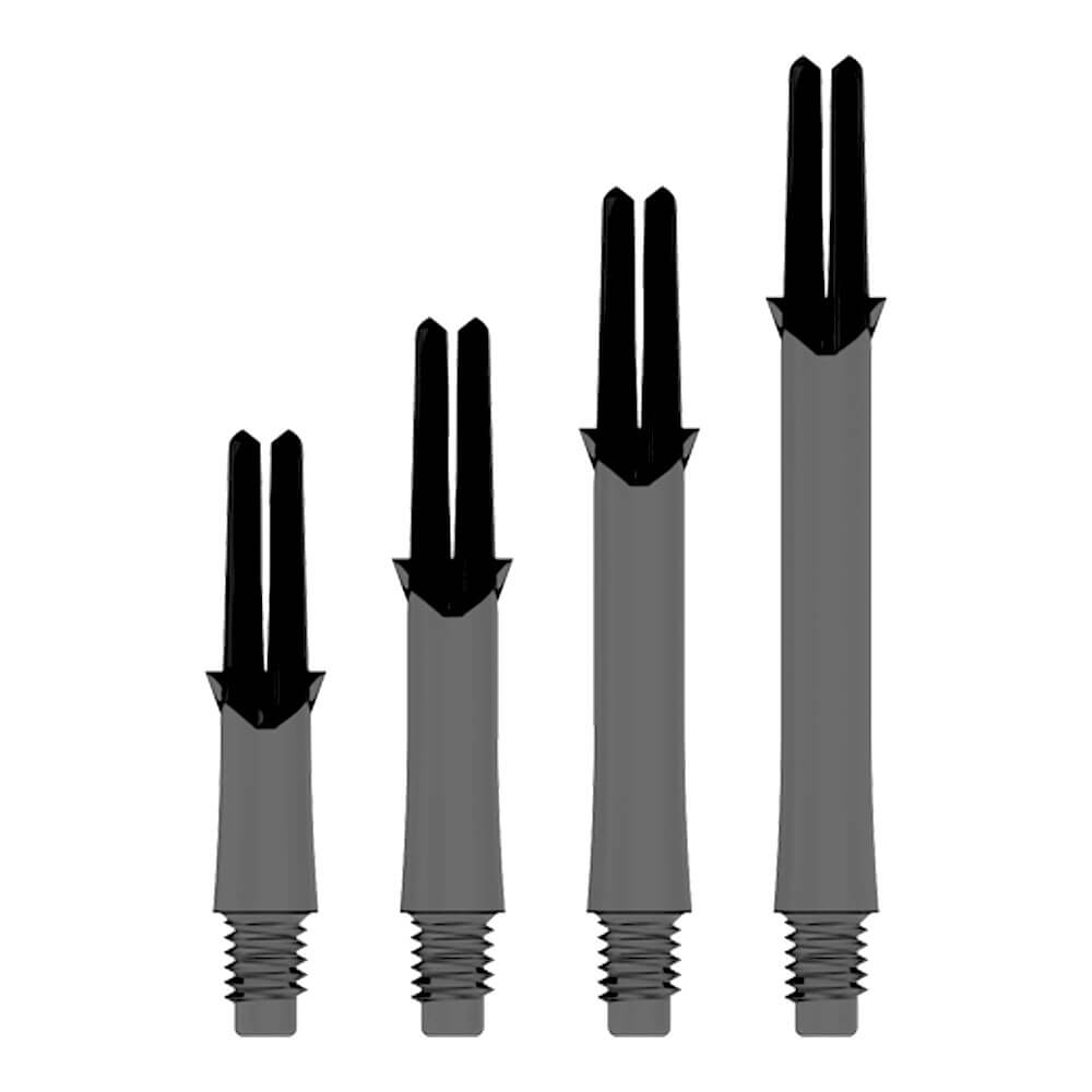  L-Style Locked Straight Shafts - Schwarz Klar