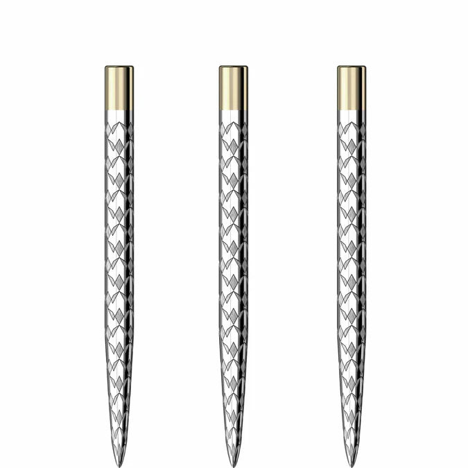  Mission Laser Plus Dart Points - Multi Logo - Silber
