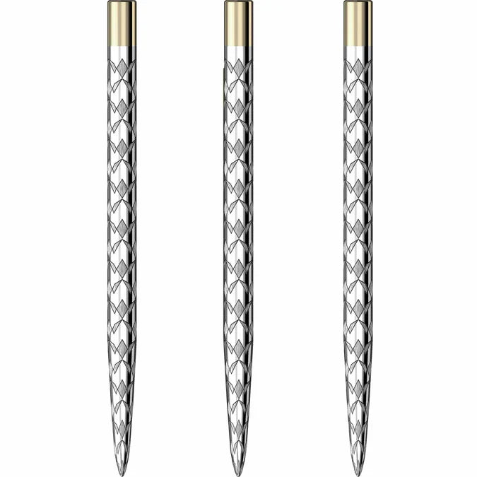  Mission Laser Plus Dart Points - Multi Logo - Silber