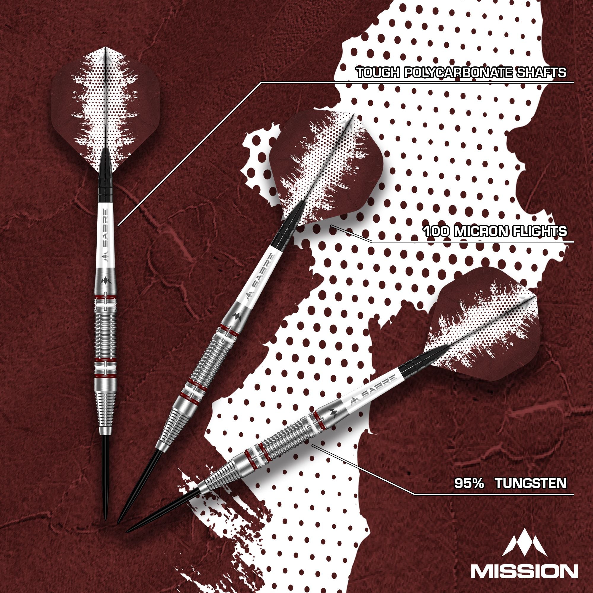  Mission Madars Razma 95% Tungsten Steeldarts