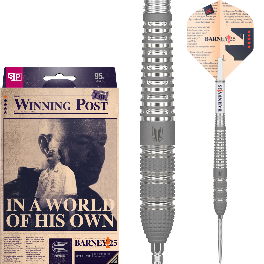  Target Barney25 95% Tungsten Swiss Point Steeldarts