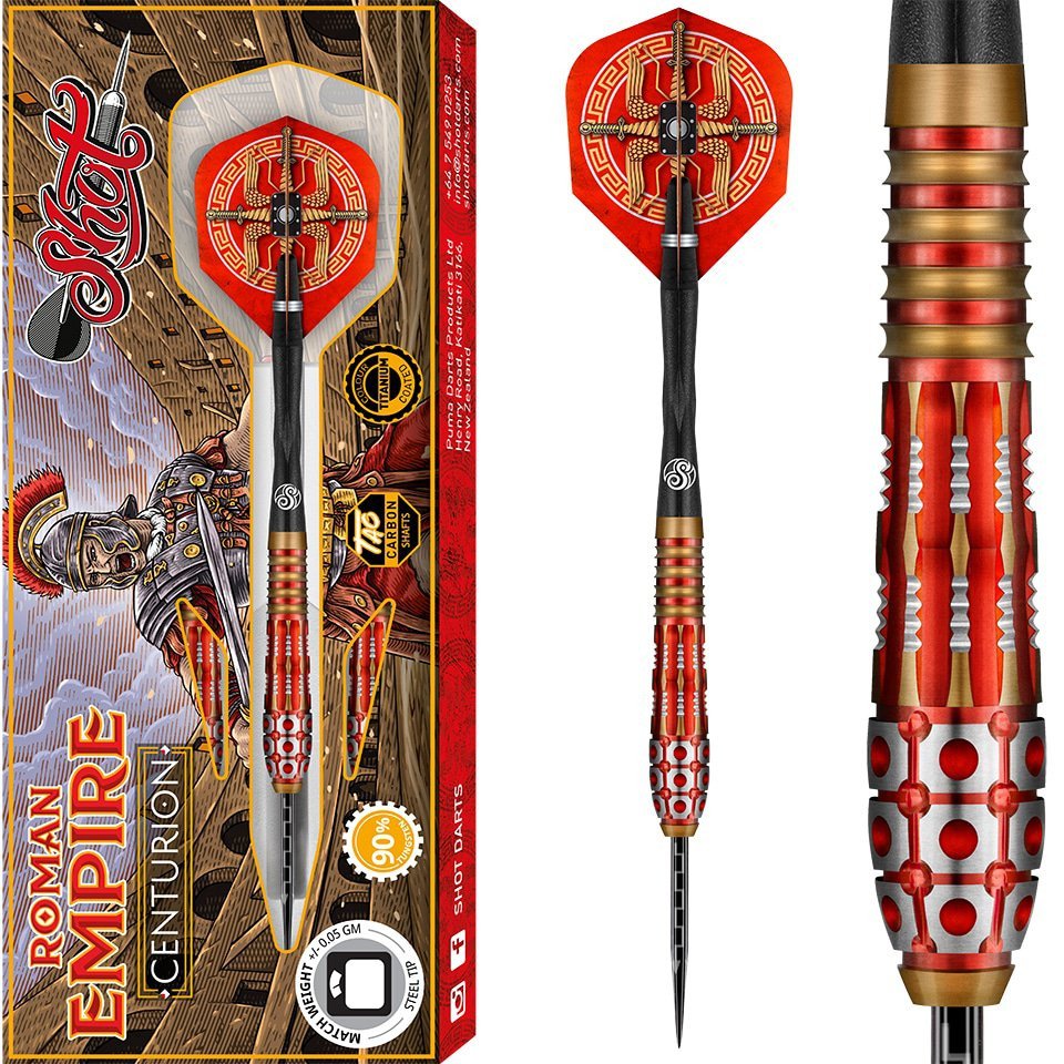  Shot Roman Empire Centurion 90% Tungsten Steeldarts