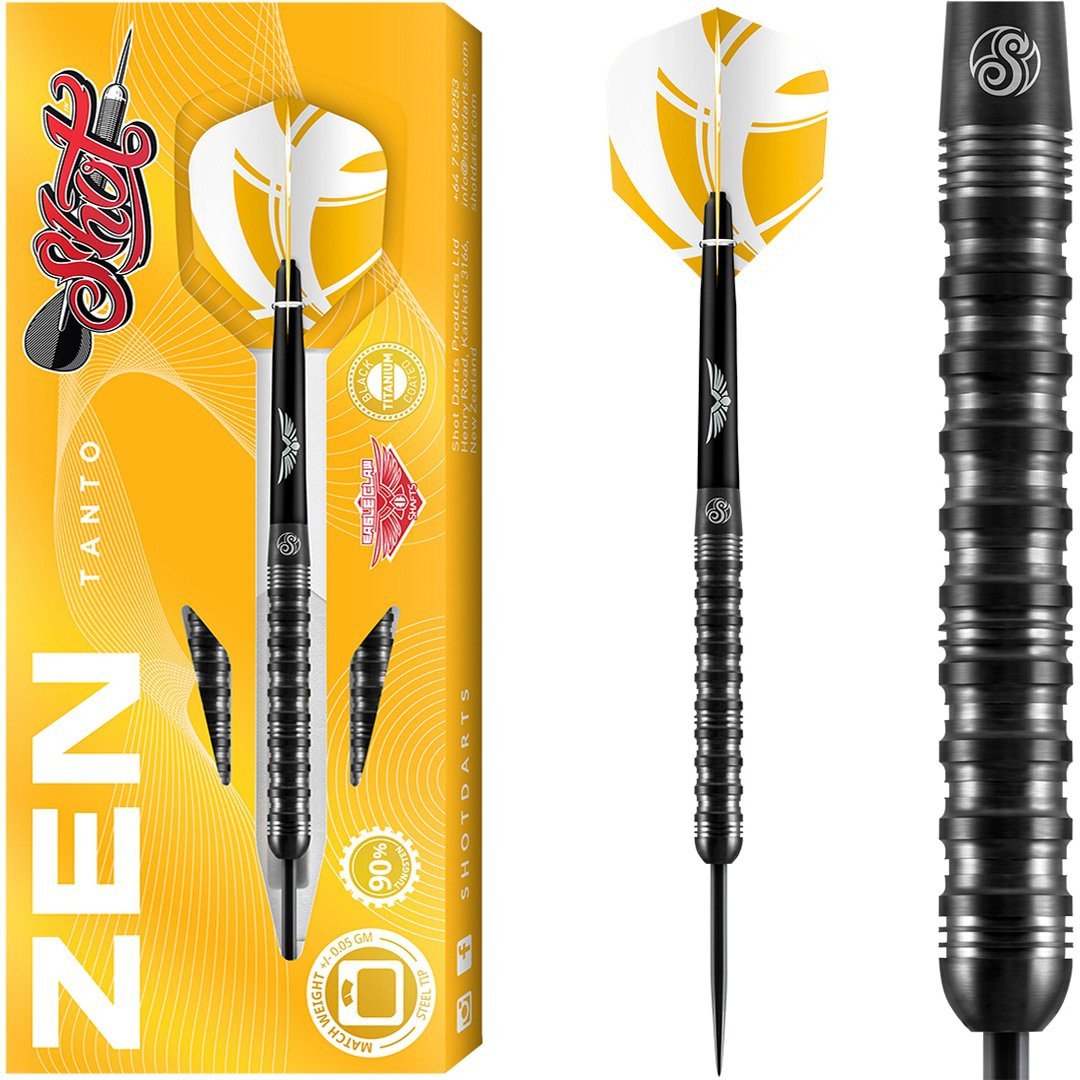  Shot Zen Tanto 90% Tungsten Steeldarts
