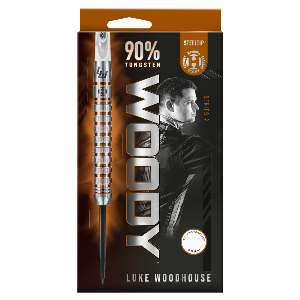 Harrows Luke Woodhouse Series 2 90% Tungsten Steeldarts