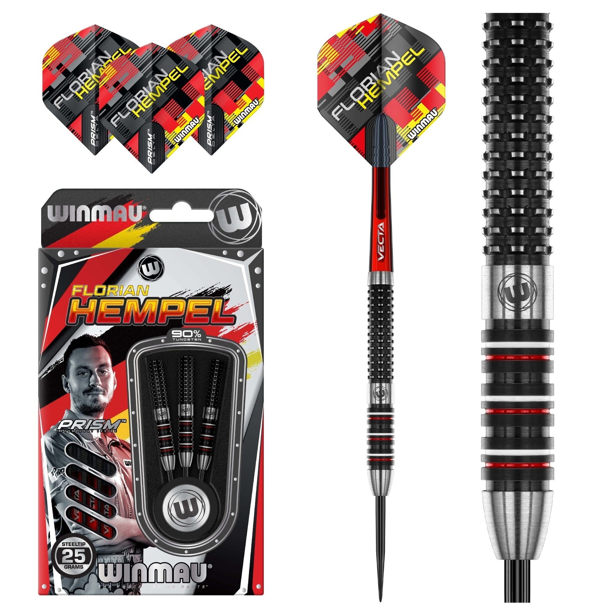  Winmau Florian Hempel 90% Tungsten Steeldarts
