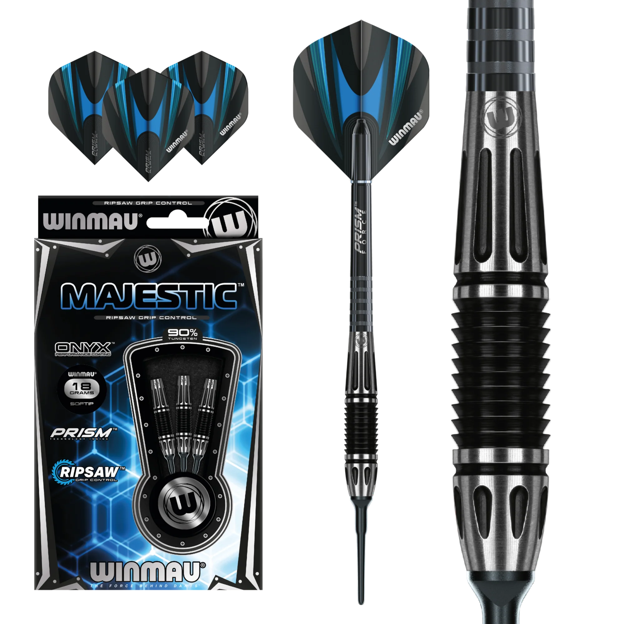  Winmau Majestic 90% Tungsten Softdarts