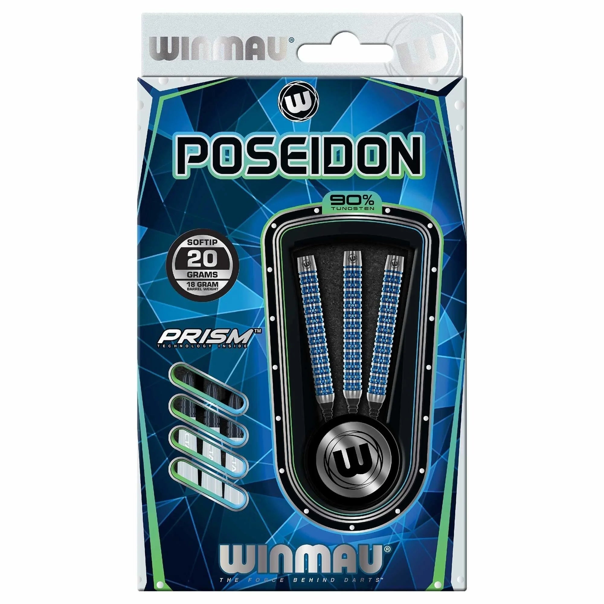  Winmau Poseidon 90% Tungsten Softdarts